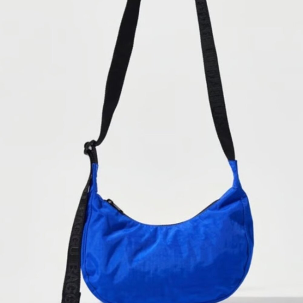 BAGGU Lapis Small Nylon Crescent Bag - NWT